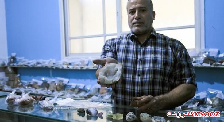 في منزل صلاح الكحلوت متحف للأحجار كريمة... جمعها خلال 20 عامًا